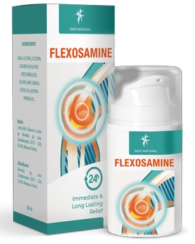 Crème anti-douleurs articulaires FlexoSamine Avis France